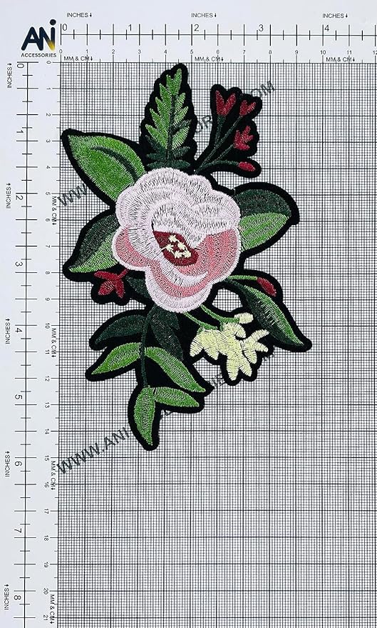 Nature Elegance Heat Transfer or Sew Patch