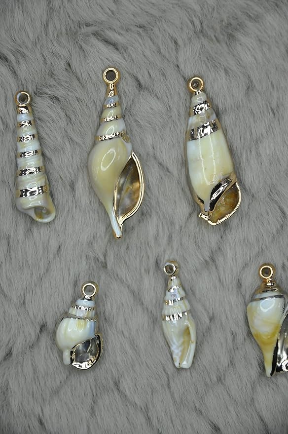 Conch Seashell Charms