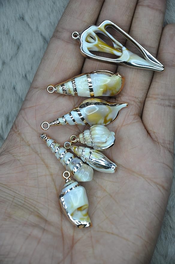 Conch Seashell Charms