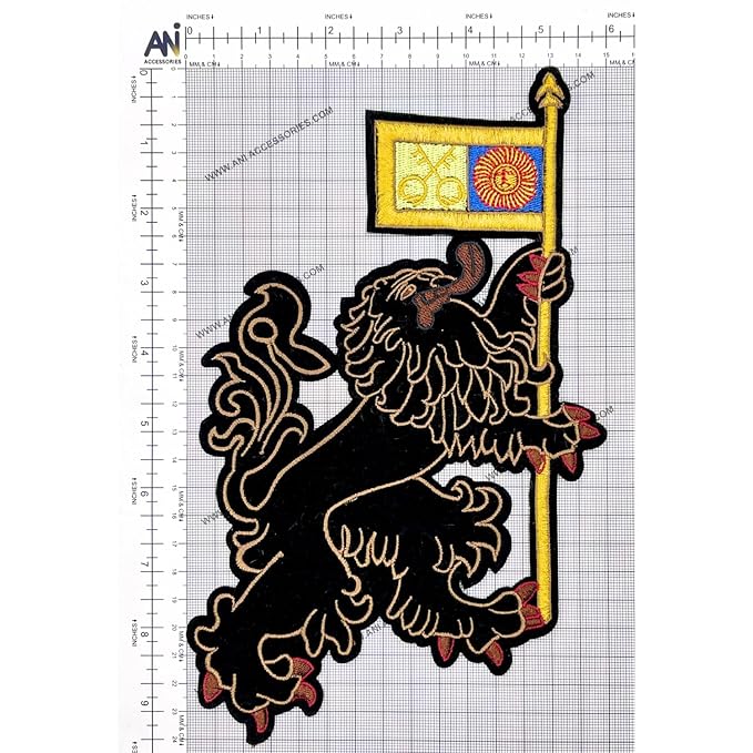 Griffin Stand Tall Large Sew Patch