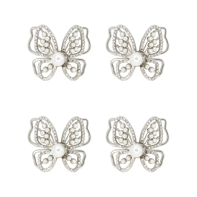 Butterfly Design Frog Closure Buttons