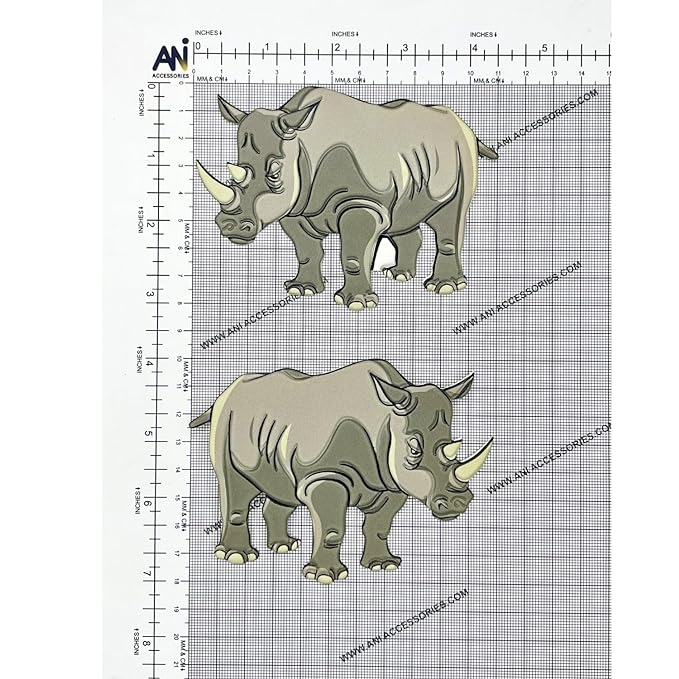 Gray Rhino Designs Heat Transfer Patch