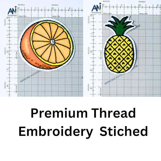 Fruits Soft 3D Design Heat-Transfer Patch