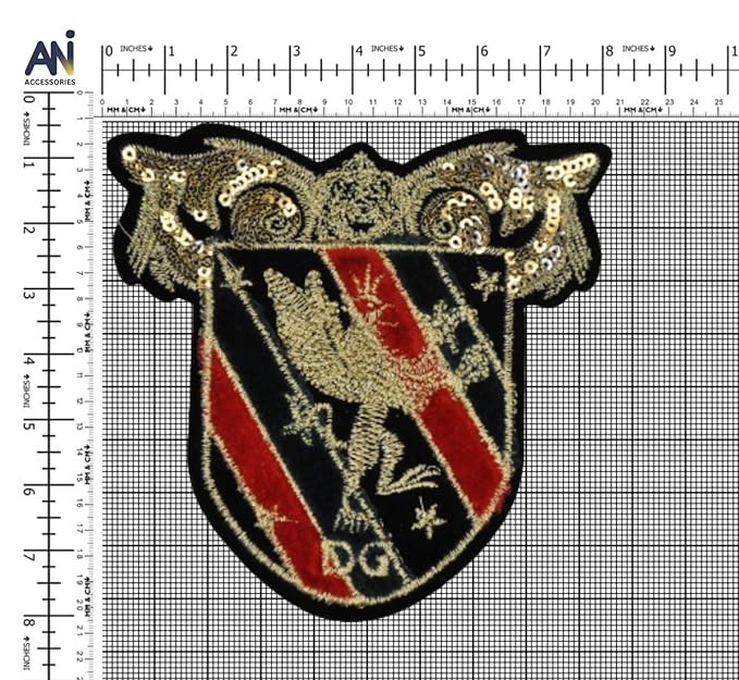 Imperial Eagle Crown Set Large Patch