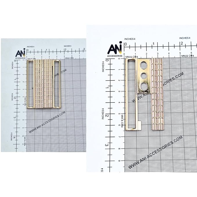 Grid Rectangular Buckle