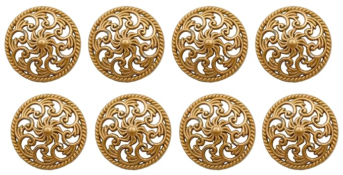 Antique Filigree Swirl Buttons