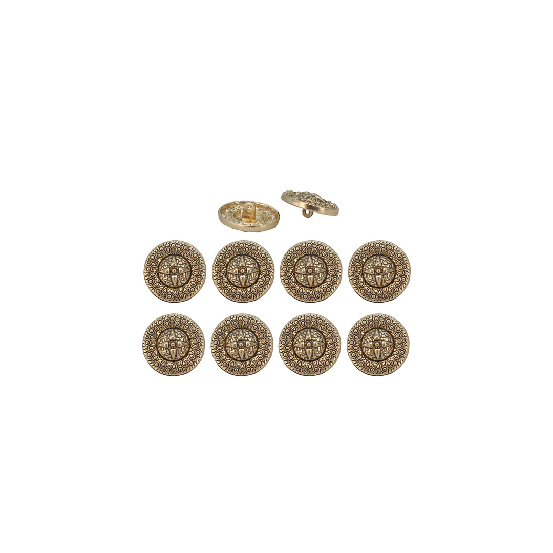Starlight Sparkle Metal Buttons | 15mm(24L), 18mm(28L) & 23mm(36L)
