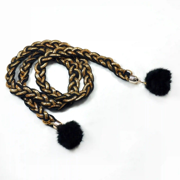Braided Rope Style Belt