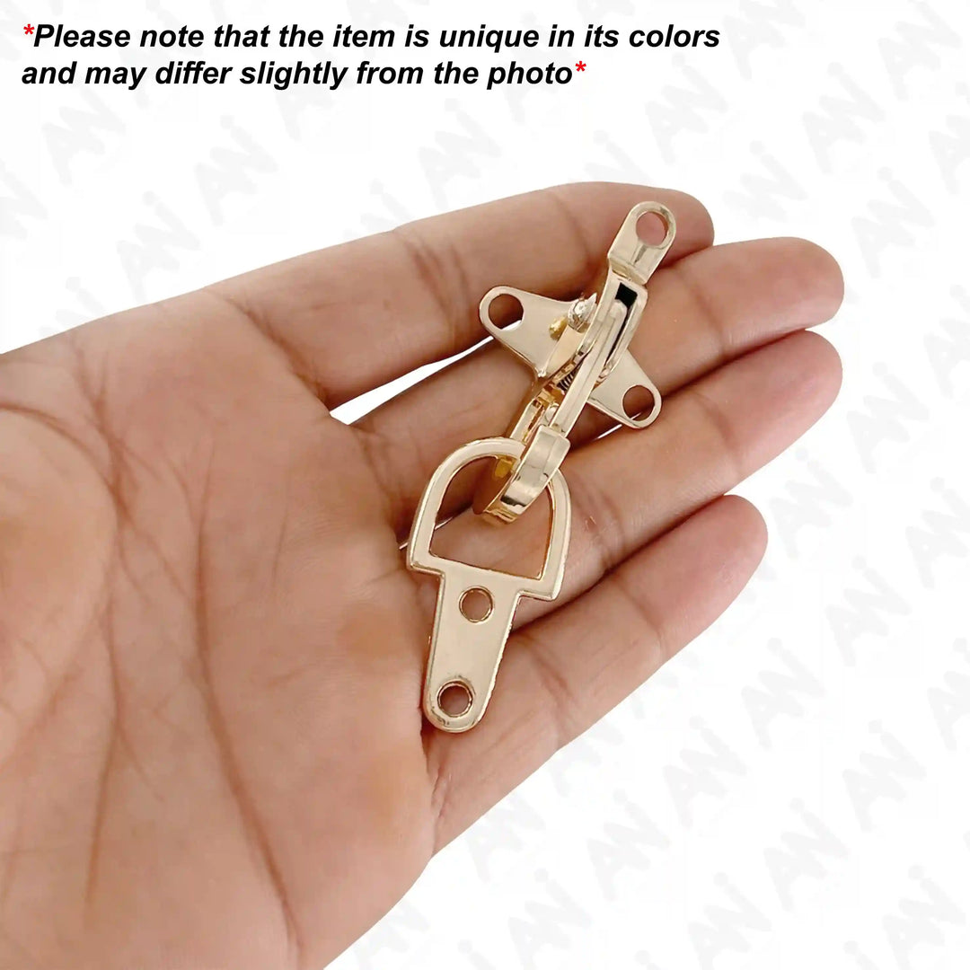 2 Part Shiny Gold Buckle