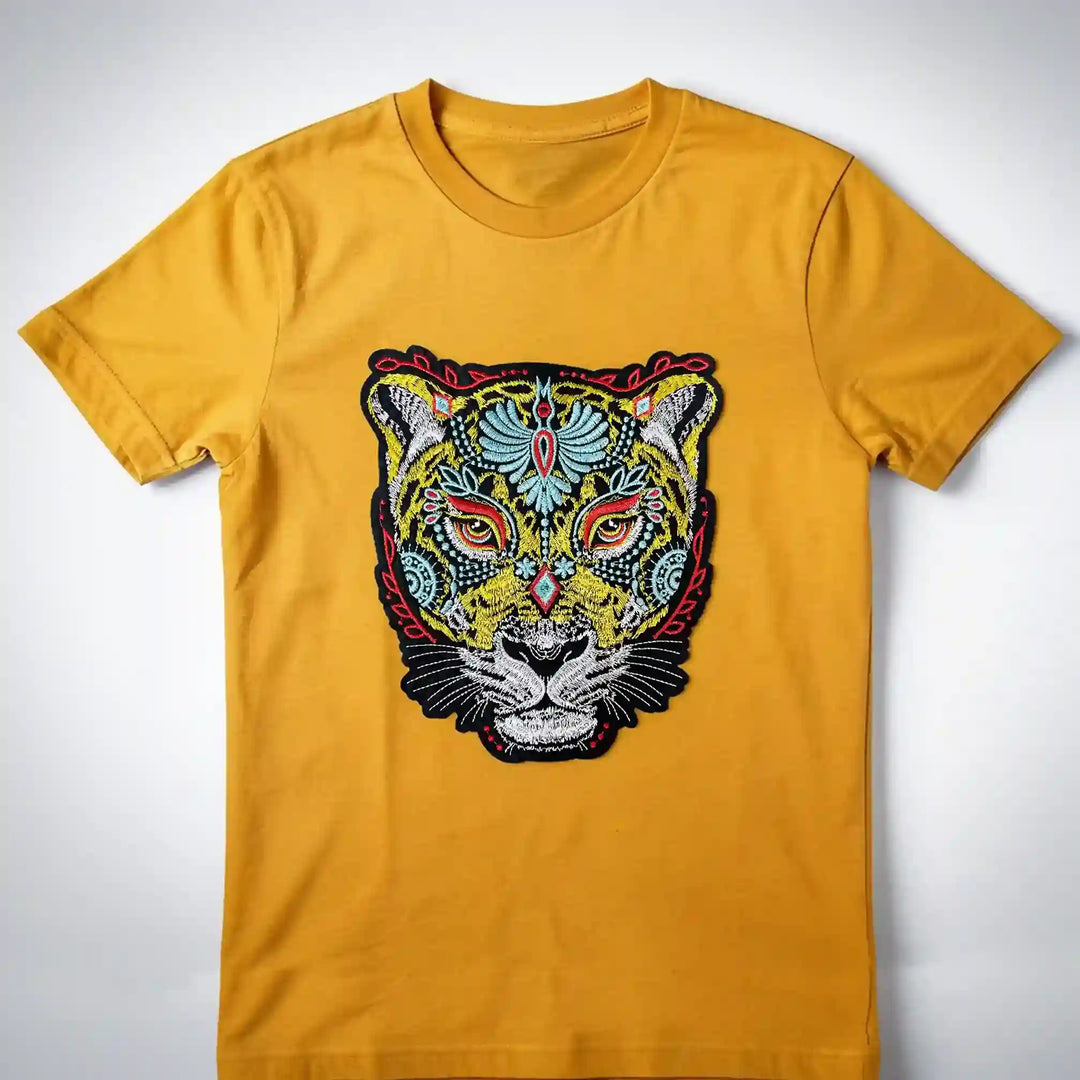 Spirit Jaguar Totem Head Patch