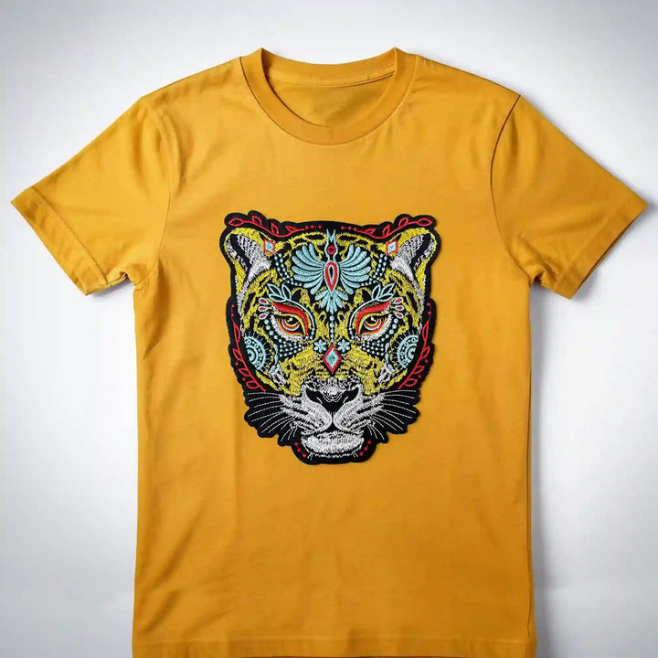 Spirit Jaguar Totem Head Patch