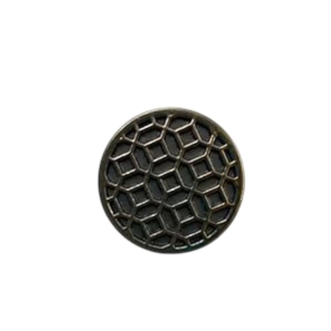 Honeycomb Pattern Buttons