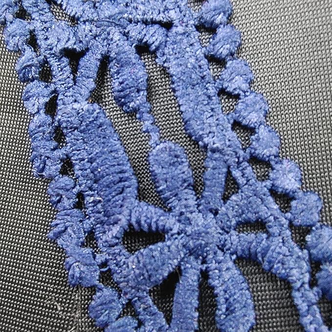 Combo Floral Embroidery Necklines