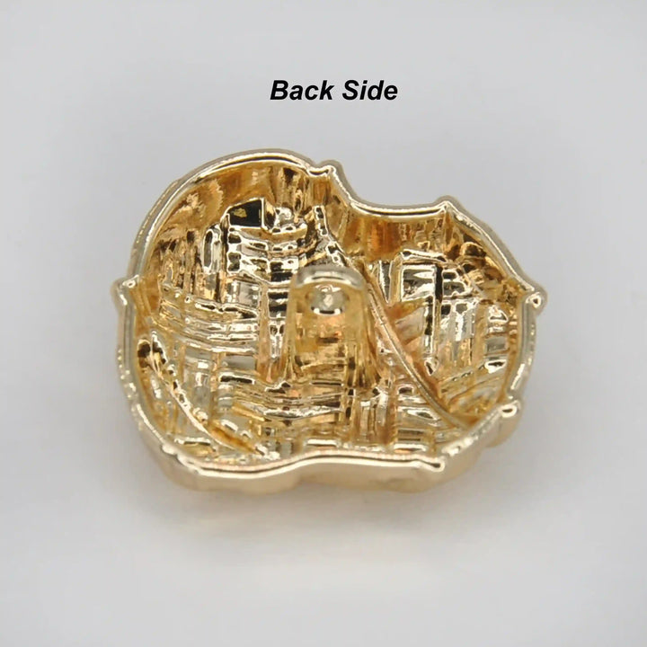 Basket Weave Style Metal Buttons | 20mm(32L) & 25mm(40L)