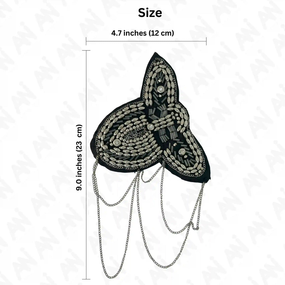Glamour Bow Style Shoulder Patch