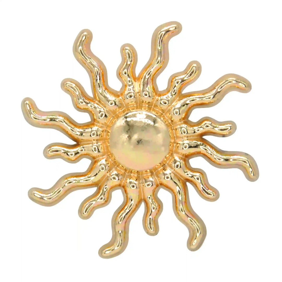 Golden Sun Metal Buttons