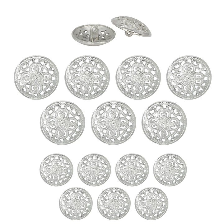 Cutwork Metal Button