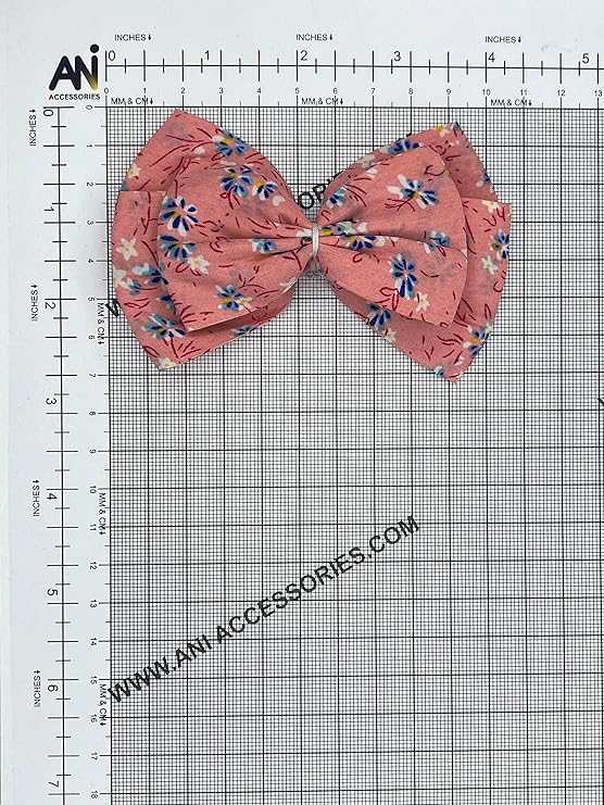 Floral Fantasy Sew Bow Patch