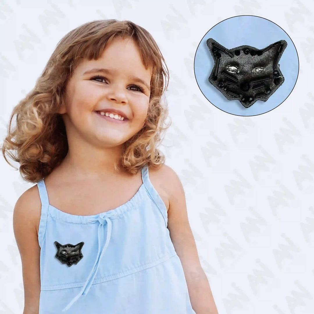 Cat Inspire Beads Patch