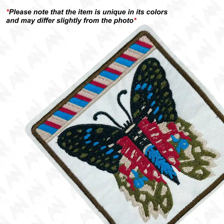 Multicolor Butterfly Patch