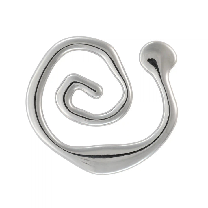 Spiral Inspire Gold & Silver Metal Buckle