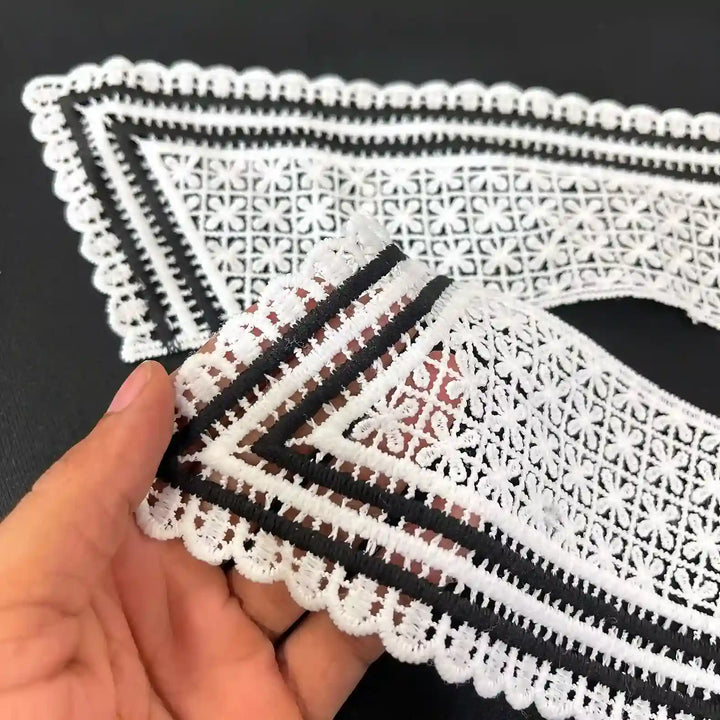 Lace Applique Detachable Collar for Adult & Kids