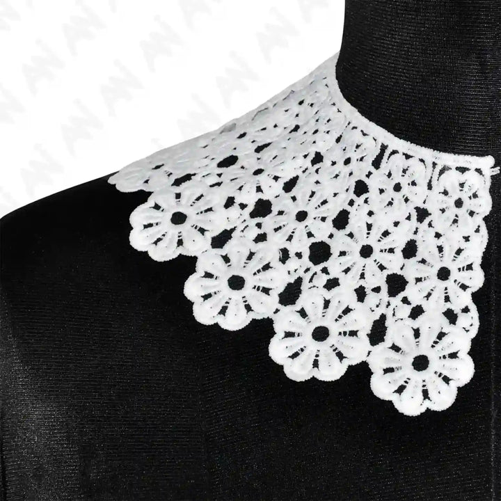 Flowing Floral Lace Neck Collar Big & Small | Small for Kids