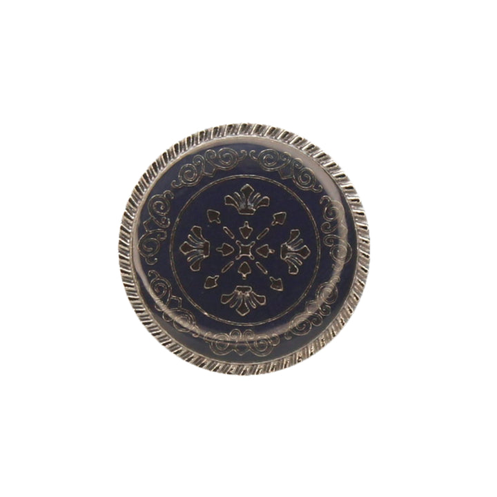 Ornate Snowflake Metal Buttons ( Pack of 8 Buttons)