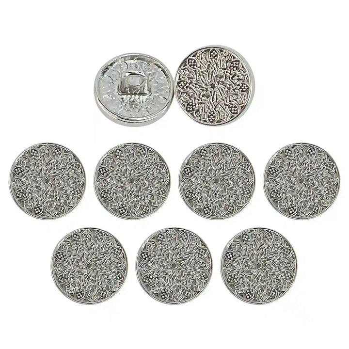 Mandala Pattern Design Buttons