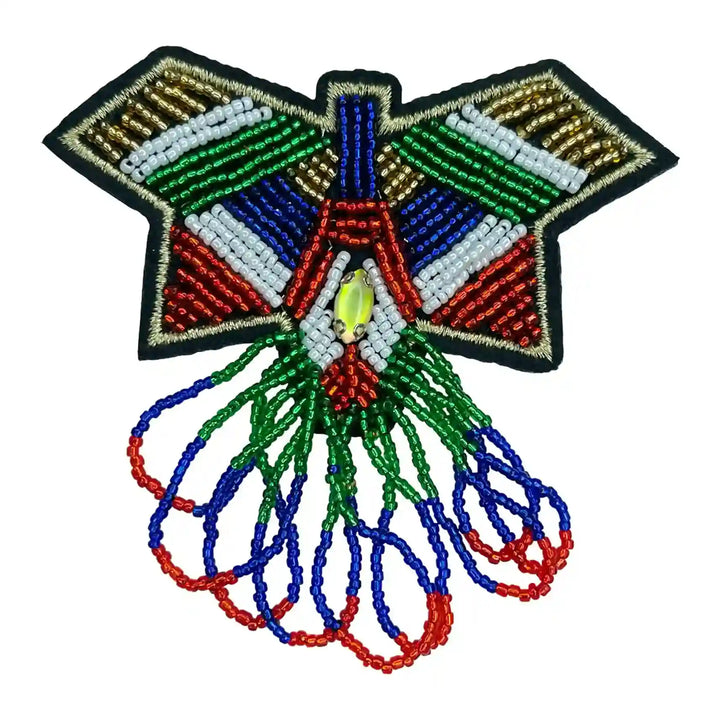 Beaded Butterfly Patch