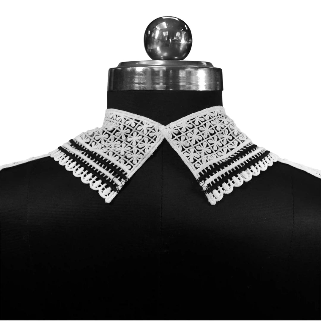 Lace Applique Detachable Collar for Adult & Kids