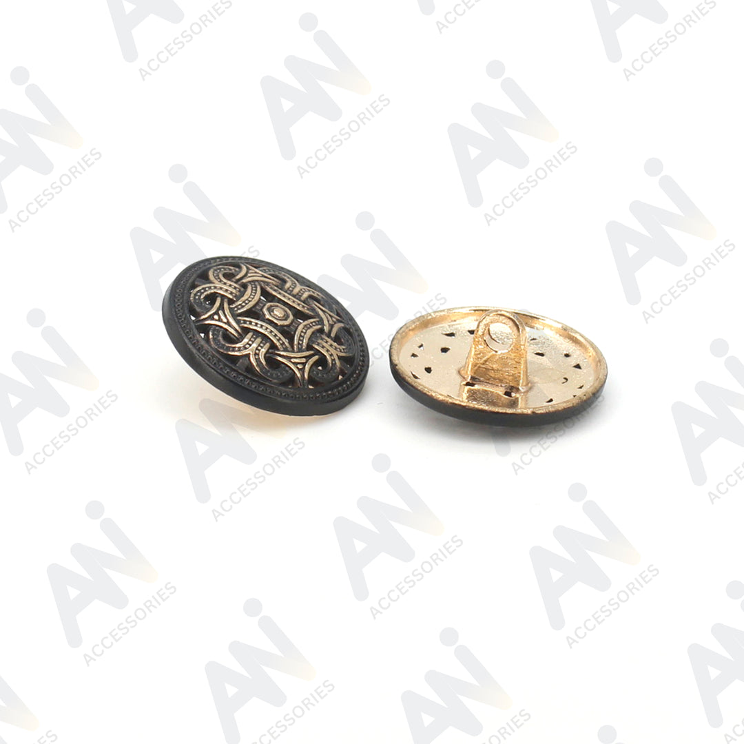 Baroque Design Metal Buttons