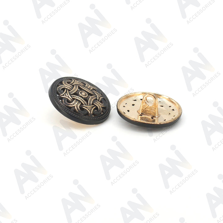 Baroque Design Metal Buttons