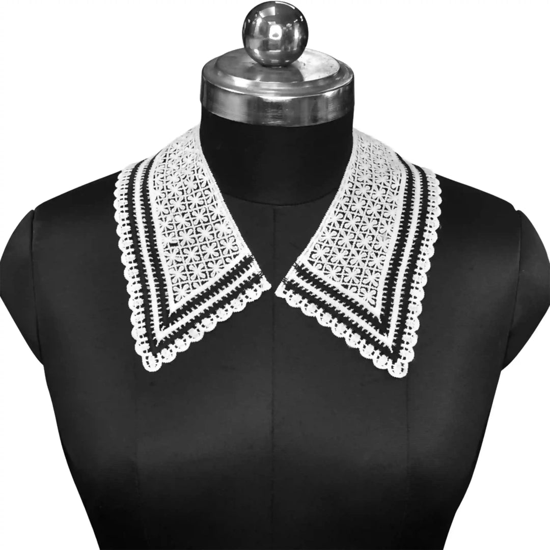 Lace Applique Detachable Collar for Adult & Kids