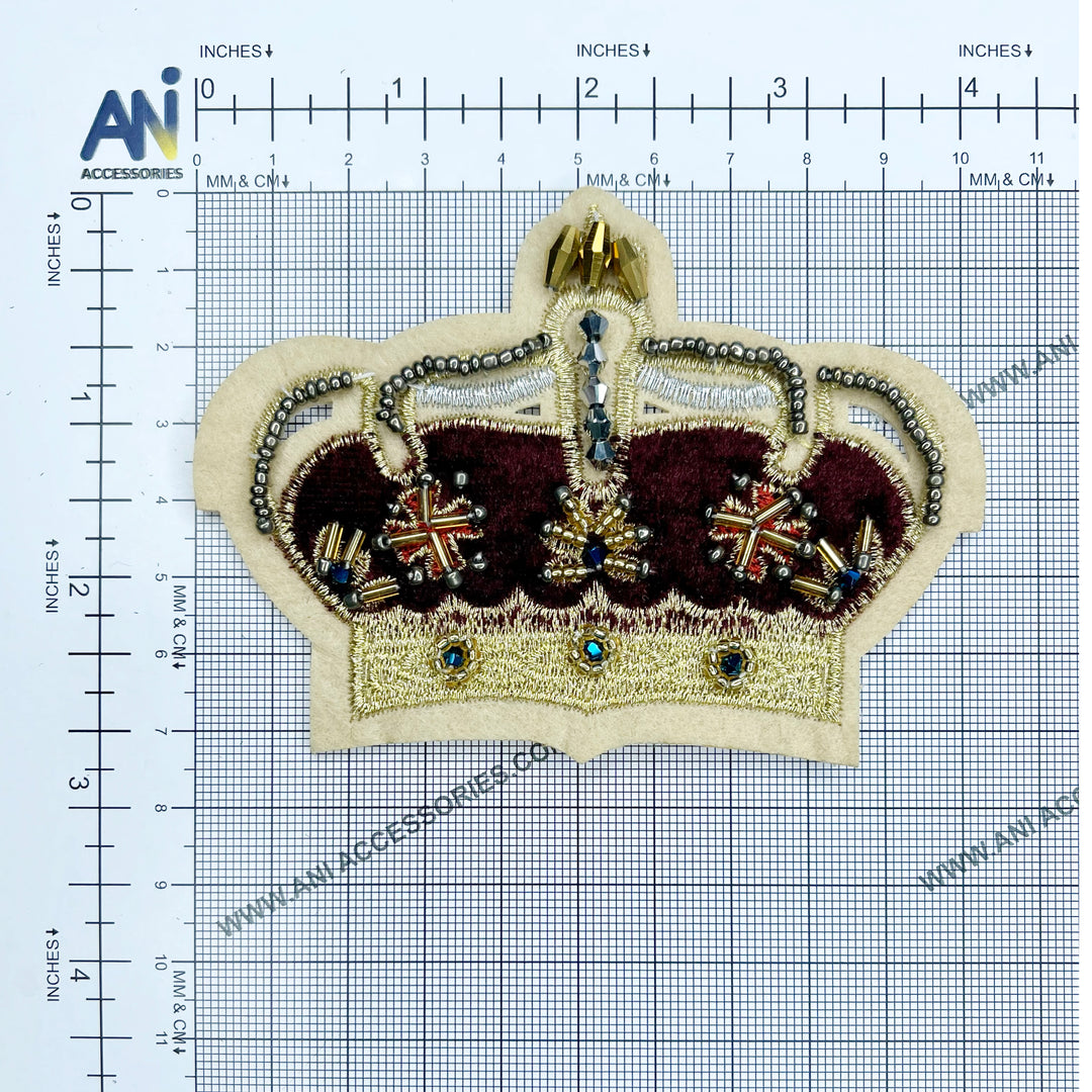 Crown Style Bead Patch