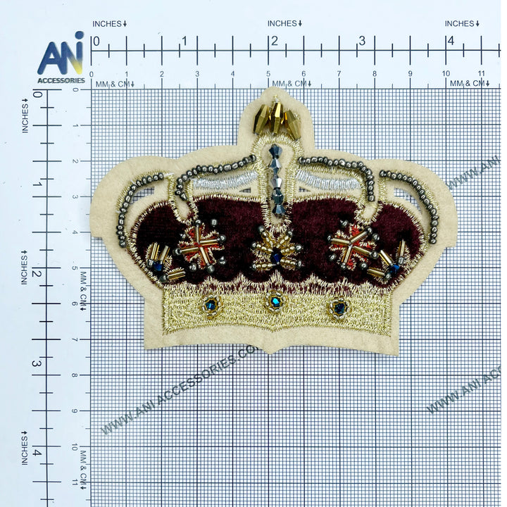 Crown Style Bead Patch