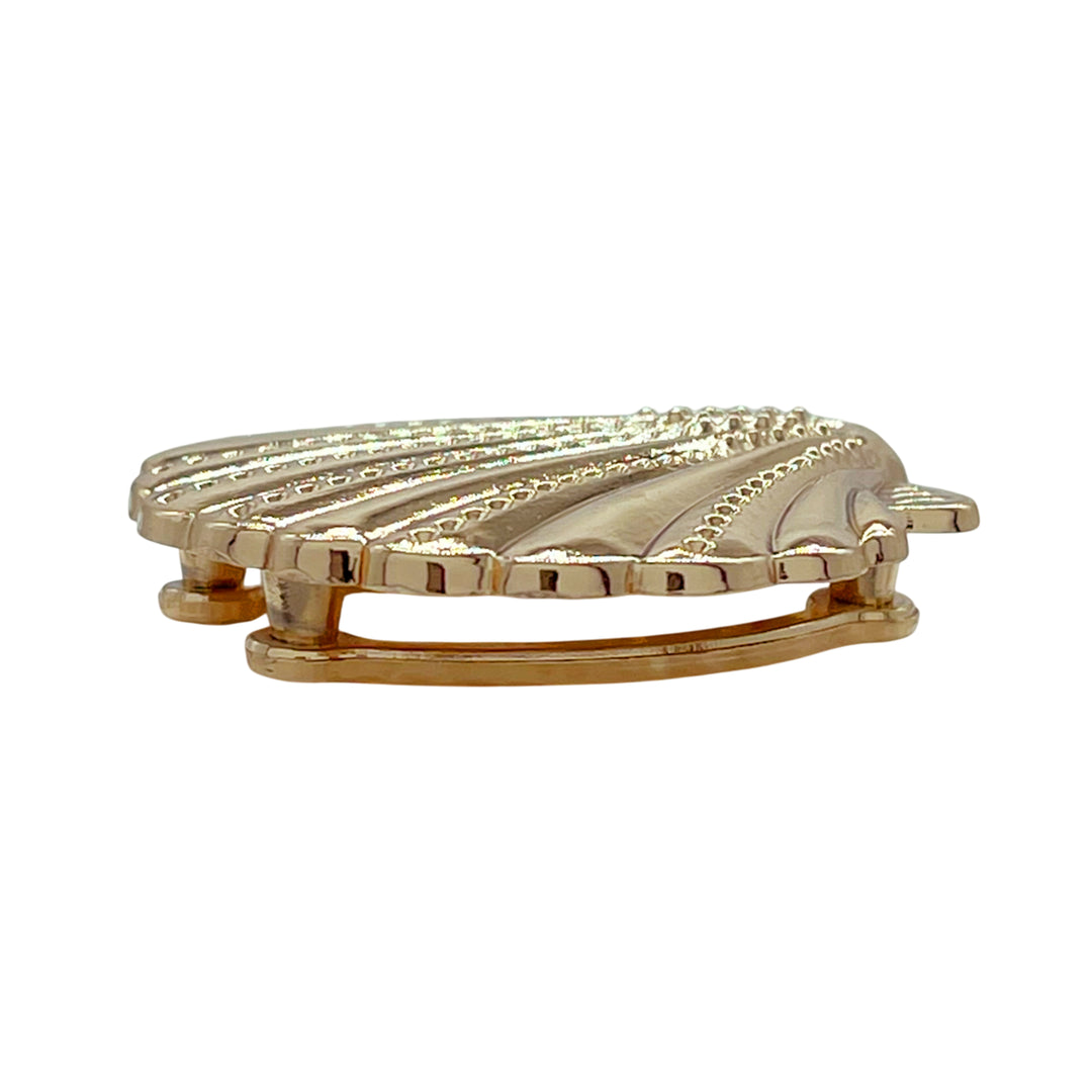 Gold Scallop Shell Buckle