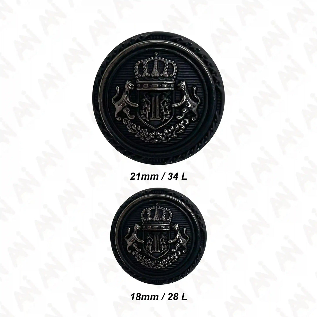 Elegant Anchor Style Metal Buttons