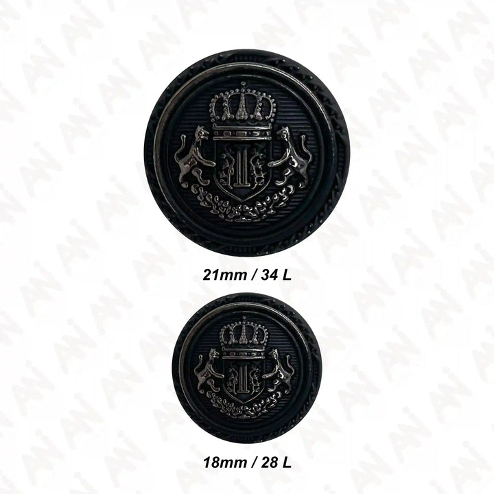Elegant Anchor Style Metal Buttons
