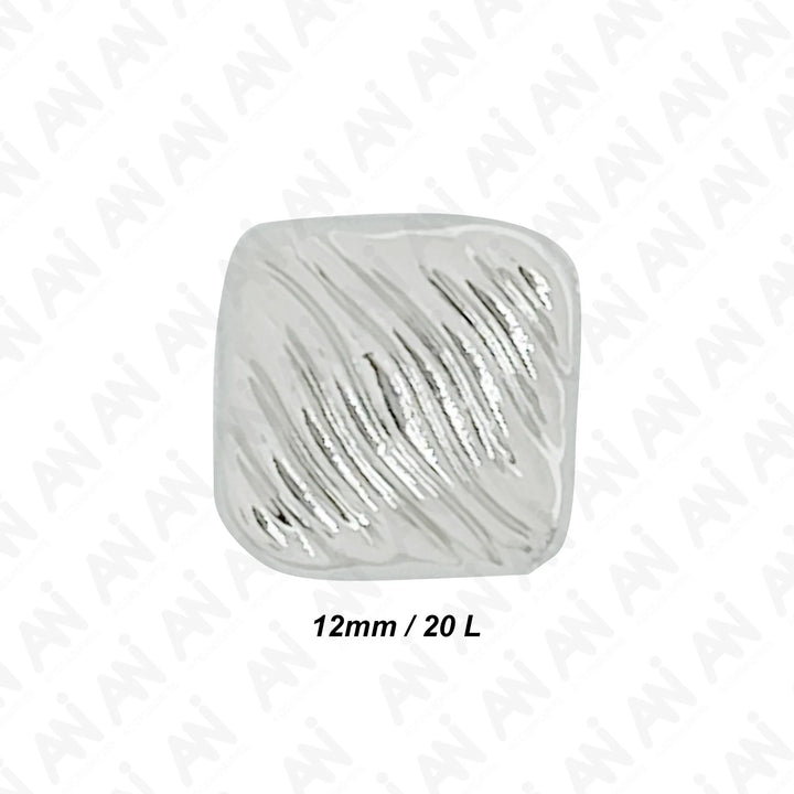 Grooved Style 12mm Shirt Button