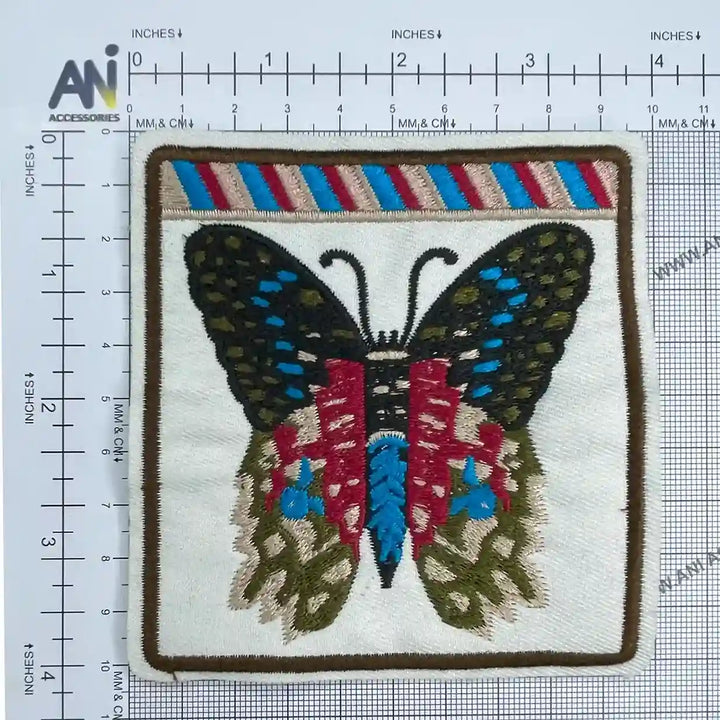 Multicolor Butterfly Patch