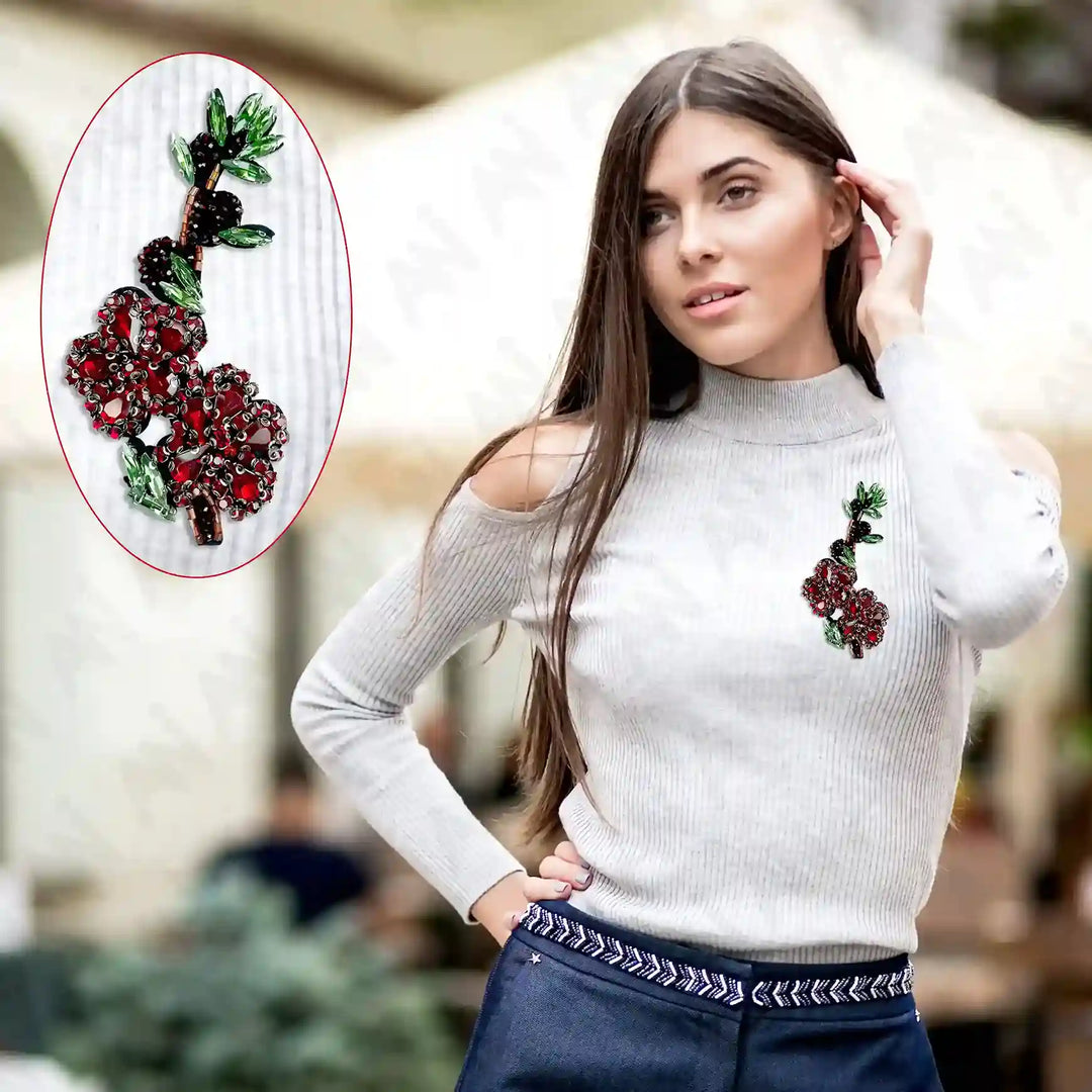 Artisan Crystal Flower Patch