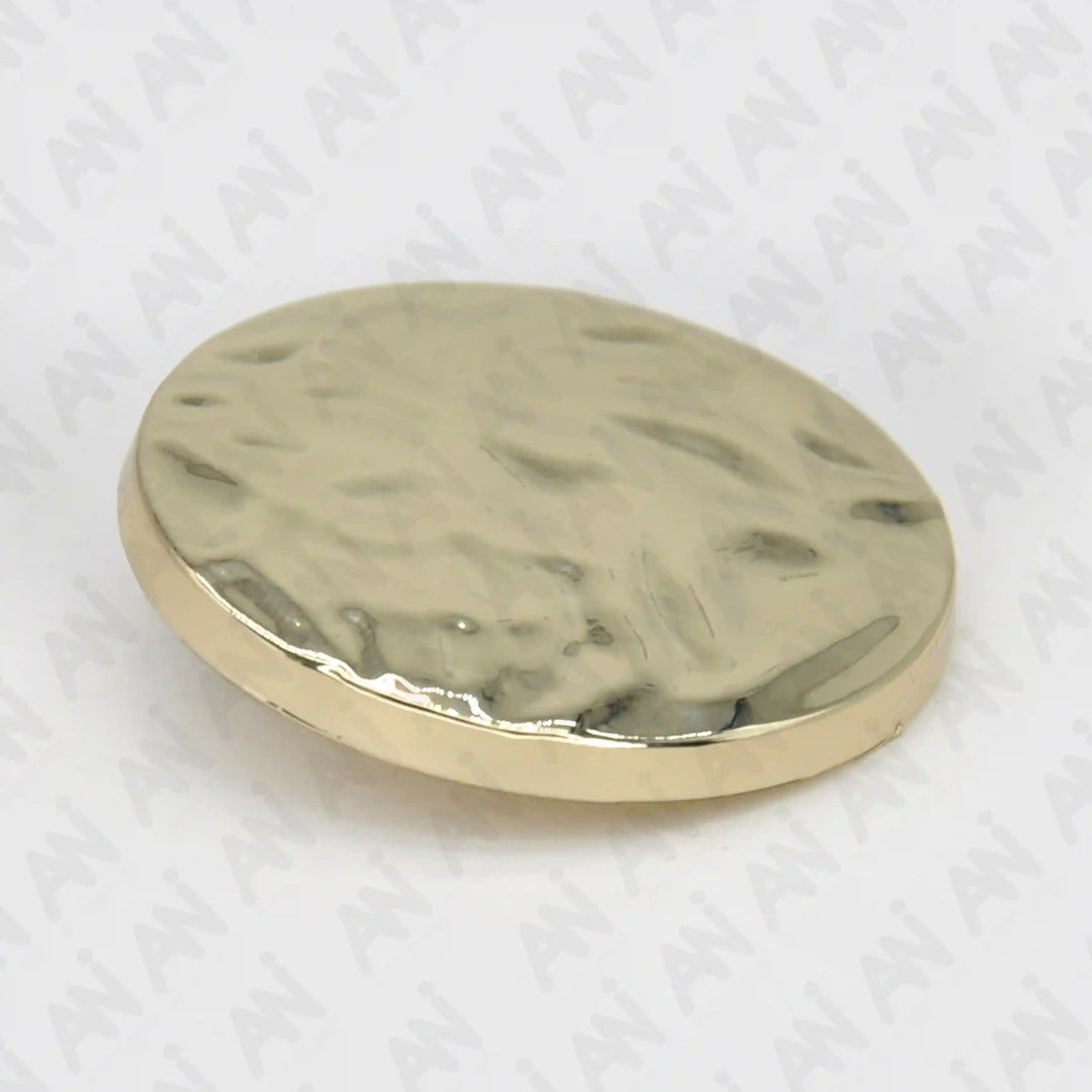 Hammered Metal Buttons | 38mm(60L)