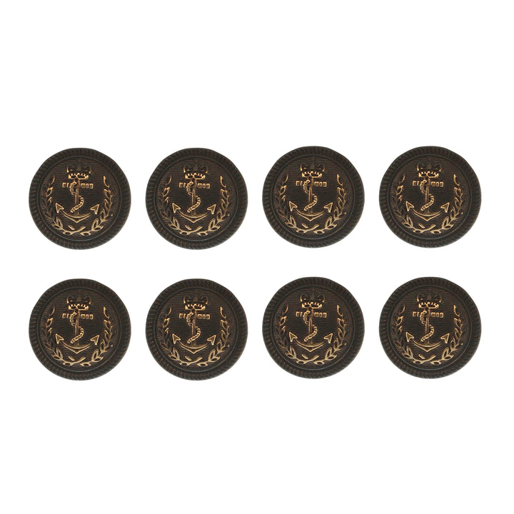 Anchor Style Metal Buttons