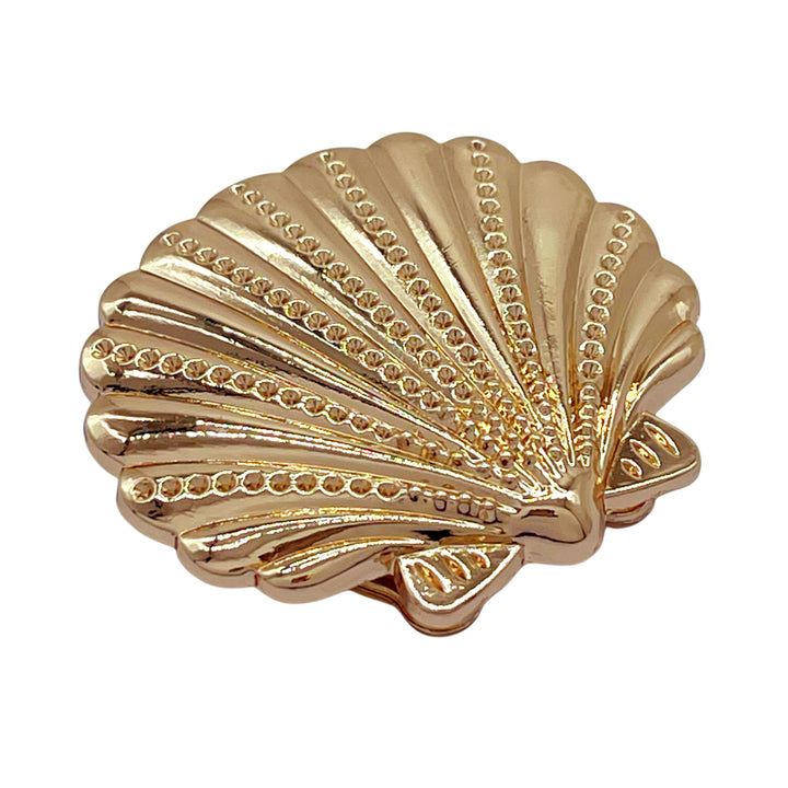 Gold Scallop Shell Buckle