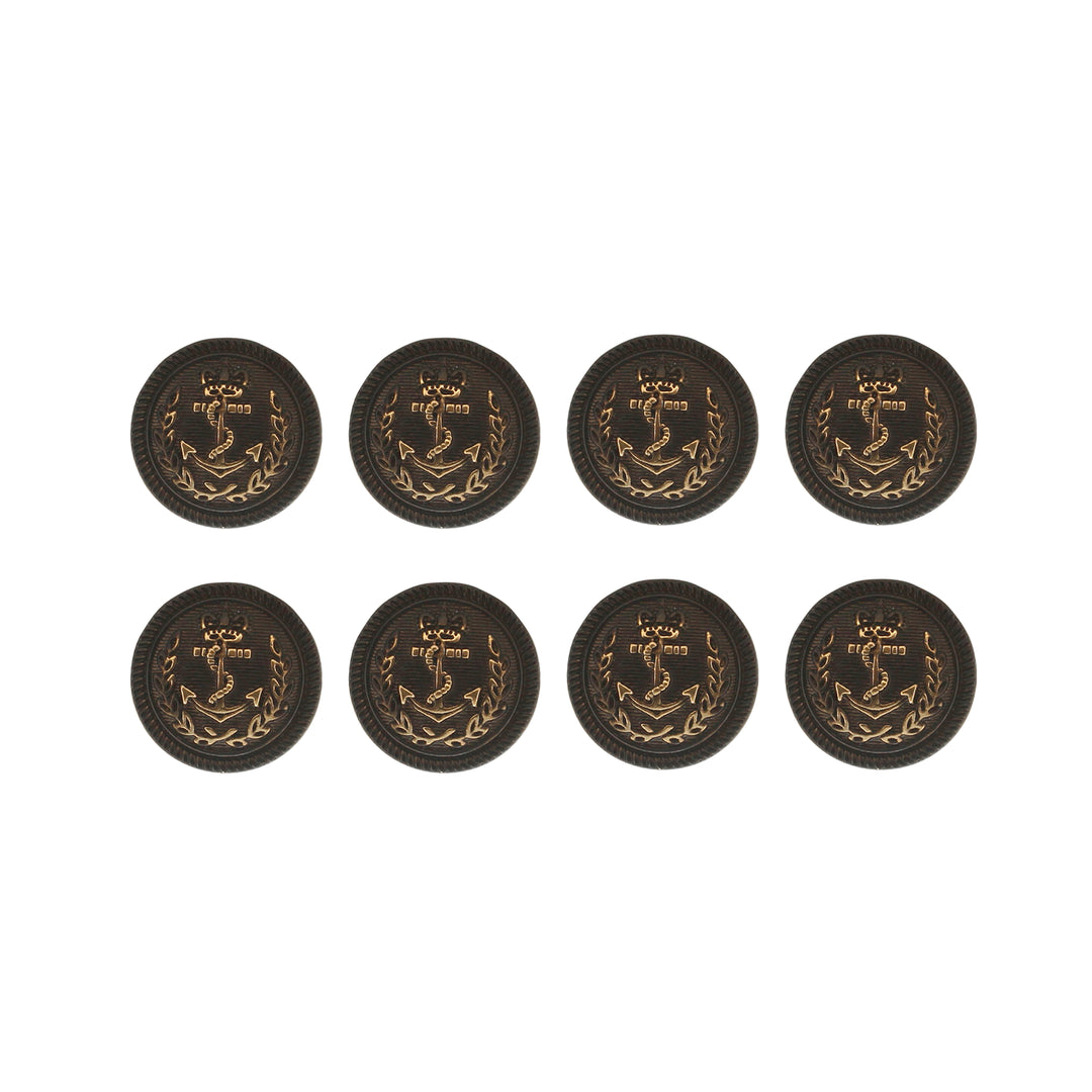 Anchor Style Metal Buttons