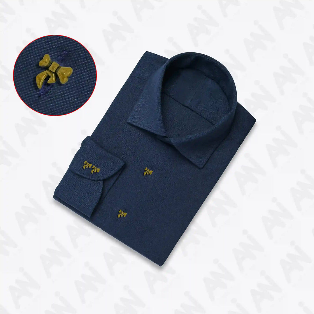 Bow Style Shirt Buttons
