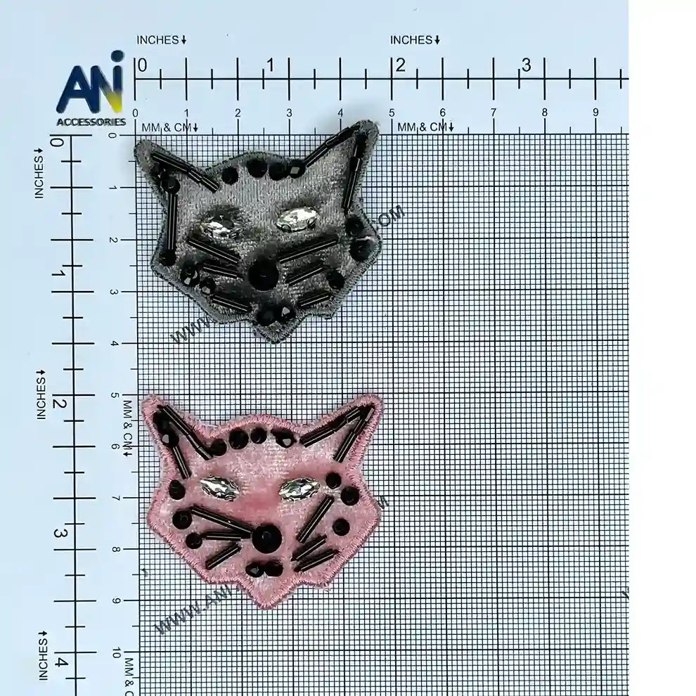 Cat Inspire Beads Patch