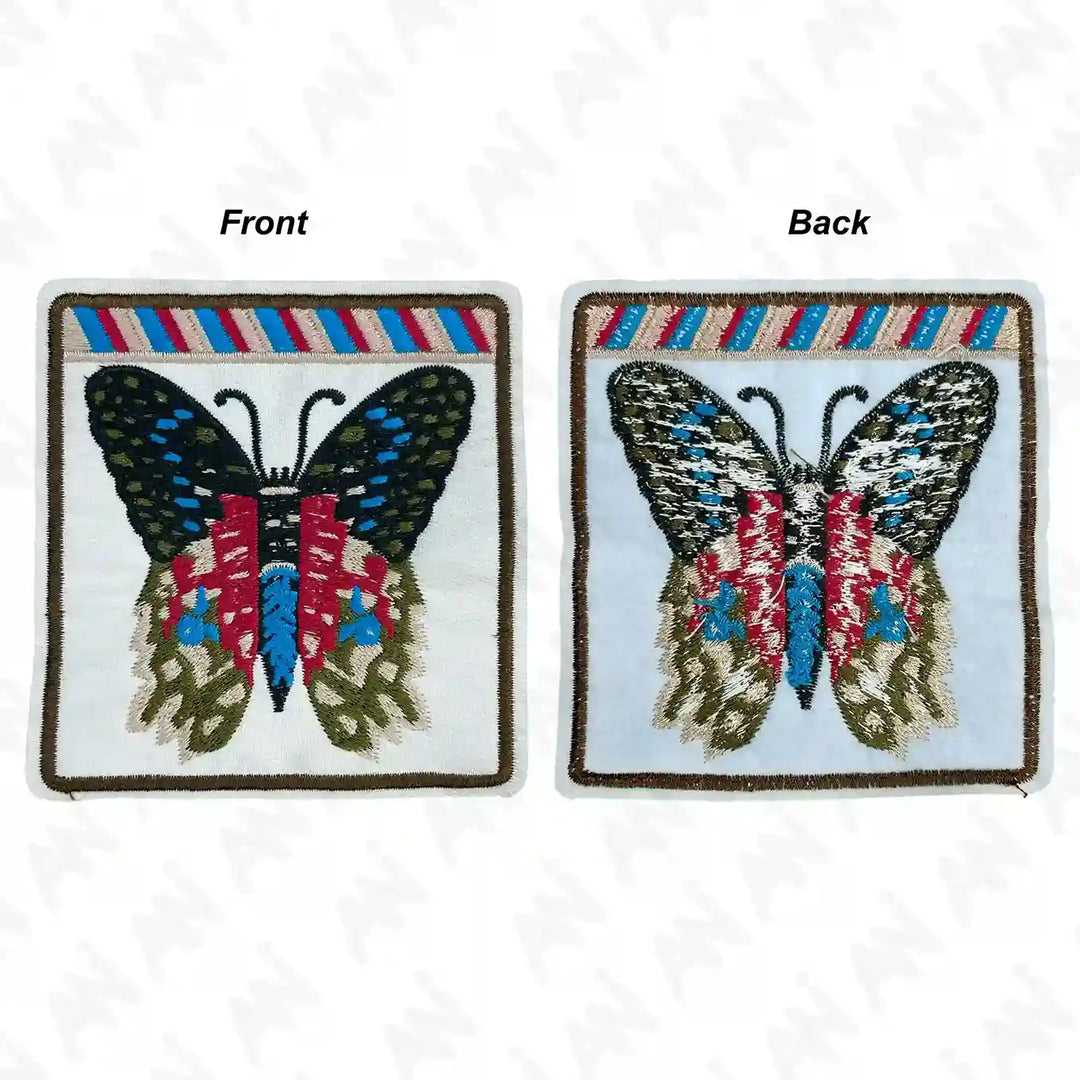 Multicolor Butterfly Patch