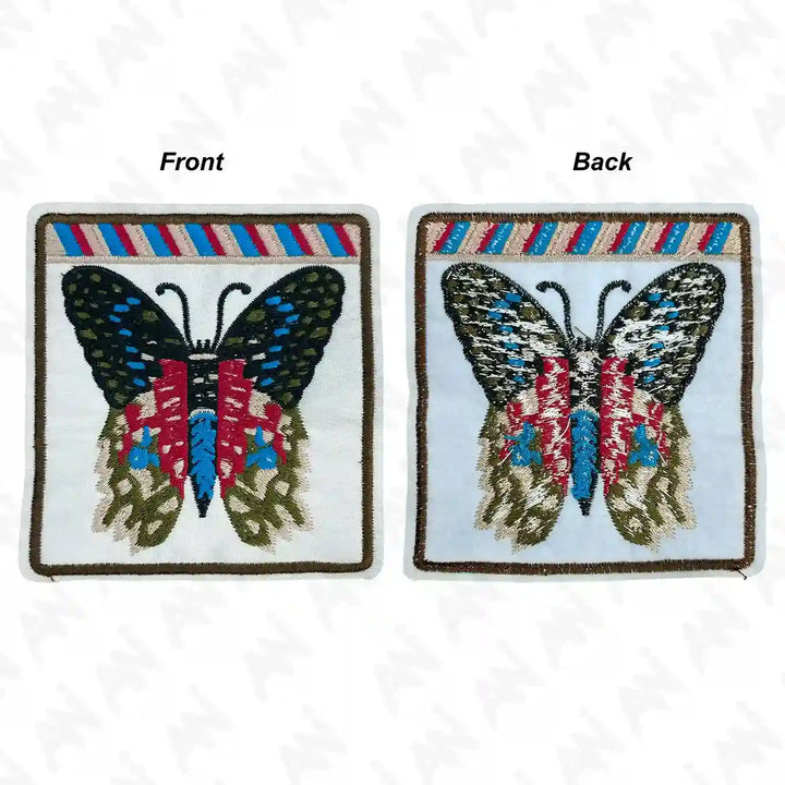 Multicolor Butterfly Patch
